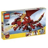 在飛比找蝦皮購物優惠-[玩樂高手附發票] 絕版 樂高 LEGO 6751 噴火龍傳