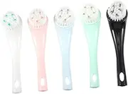 HAKIDZEL Pcs Supple Facial Cleansing Brush Set Makeup Brush Cleaner Exfoliating Scrub Random