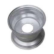 TDR 10" Inch Rim for 21x7-10 or 23x7-10 Tyres - Quad ATV Bike Dune Buggy Ride-On Mower with Valve Fitted and 4 Bolt Holes
