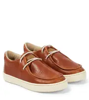 [PePe] PèPè Dash leather sneakers UK 8 brown
