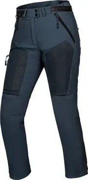 IXS Tourster-BigAir 1.0, textile pants women , color: Dark Blue , size: Short L