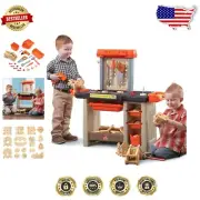 Large Interactive Handyman Workbench with Sounds - Perfect for Creative Play