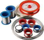 Pure Metal Iridium Wire, Diameter 0.12mm, Length 1m, ≥ 99.99% High-Purity Ir Wire, for Element Collection or Laboratory Research Scientific Experiment Specimen Collection