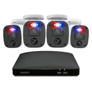 Home 4 Camera 8 Channel 2K DVR 1TB HDD Security System with Mic | SWDVK-8468042KMQB