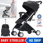 Portable Baby Pram Kids Stroller Double Shock Absorbers Pushchair Lightweight