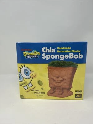 Spongebob SquarePants Chia Pet 2010 Nickelodeon New Sealed Unused