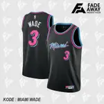 NBA MIAMI WADE 3 籃球球衣