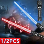 Lightsabers Toy Expandable Light Sabers Dueling Swords Star Wars Force Saber