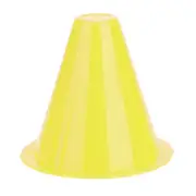 (Yellow)10pcs Soccer Training Cone Football Barriers Plastic Marker Holder CH