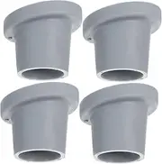 4PCS Rubber Feet Caps for Shower Chair and Bath Seat Non Slip Suction Cup Pads for Stability and Tubes Durable Easy Installation Bathroom Accessory