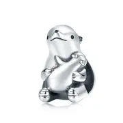Silver plating Polar Bears Charm for Bracelet Women Jewelry