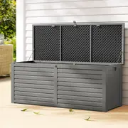 Outdoor Storage Box Bench Seat 390L