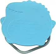 Ｂｅｓｇａ Kids Sensory Swivel Chair Rotating Seat Stool Cute Education Integration Training Toy Equipment for Bedroom Gift Girls Home, Blue