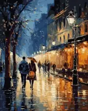 Paint by Numbers Kit for Adults Beginners DIY Acrylic Painting on Canvas Home D