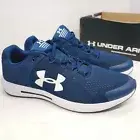 Under Armour Micro G Pursuit BP Mens Size 10 Blue Navy Running Athletic Sneakers