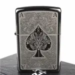 【ZIPPO】美系-ACE FILIGREE-鏤空花紋雷射雕刻加工打火機