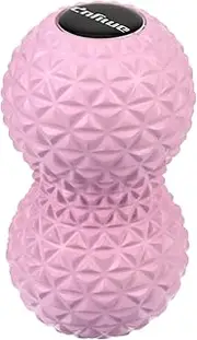 Peanut Massage Ball Exercise Peanut Foot Massage Roller Peanut Deep Tissue Peanut Point Fitness Deep Tissue Massager Double Mobility Ball Double Massager Pink Epp ORFOFE