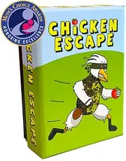 Chicken Escape - A Multiplayer Card Game That Makes Mental Math Practice Fun.