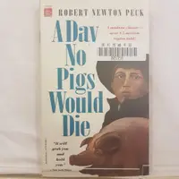 在飛比找蝦皮購物優惠-二手書📙英文小說A Day No Pigs Would Di