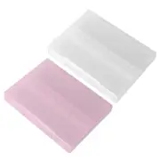 14 Holes Nail Art Polishing Grinding Drill Bit Holder Storage Box Transparen DGD