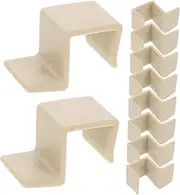 GLSTOY 10pcs Bed Rail Hooks Headboard Attachment Brackets Bed Brackets Bed Frame Support Bed Frame Center Support Bed Frame Parts Headboad Support Bed Rail Brackets Mounting Brackets