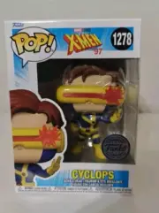 NEW Funko Pop! X-Men '97 Cyclops #1278 Funko Shop Exclusive SE STICKER