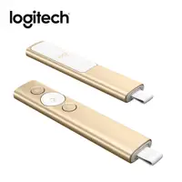 在飛比找誠品線上優惠-logitech羅技Spotlight簡報器/ 香檳金