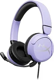 HyperX Cloud Mini Wired Gaming Headphones for Kids, Volume 85dB for PC/Switch/PS/Chromebook/Xbox/Mobile Phone, Lavender