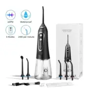 Cordless Water Flosser Jet Dental Electric Oral Irrigator Teeth Cleaner 5 Modes