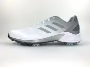 adidas ZG21 Waterproof Golf Shoes Boost White Silver Grey FW5545 Men Size 13