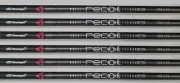 UST MAMIYA 5-PW (6) IRON SHAFTS 760 F2 ES SENIOR FLEX RECOIL GRAPHITE 355 taper