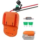 Battery Adapter Connector For AEG/For RIDGID 18V Lithium Battery With 30A Fuses