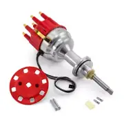 Mopar Chrysler BB 440 8000 Series Pro Billet Distributor [Red]