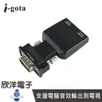 ※ 欣洋電子 ※ I-GOTA VGA轉HDMI免驅動轉接器(A-VHDMI)