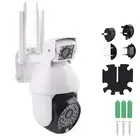 1080P Wifi PTZ Camera 60 Lights Dual Lens Motion Detection Night Vision ZZ1