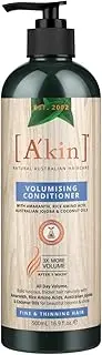 Akin Volumising Conditioner with Amaranth, Rice Amino Acid, Ausralian Jojoba and Coconut Oil 500 ml