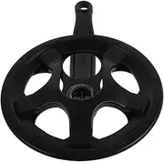 Sosoport Bicycle Crank Narrow Wide Chainring Bike Reing Tool Speed Bicycle Chain Mountain Bike Crank Road Bike Crank Single Speed Chainring Black High-Carbon Steel