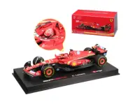 Bburago 1:43 F1 Formula SF24 Ferrari Racing Metal Car Model 16 Charles Leclerc