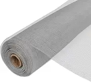 Mesh Screen Aluminium 100x500 cm Silver