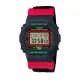 【CASIO 卡西歐】G-SHOCK DW-5600THC-1D 紅色 防震 鬧鈴 耐衝擊 電子 腕錶 42.8mm(閃爍提示/防水200米)