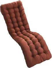 Ｂｅｓｇａ Lounge Chair Cushion Seat Cushion Reclining Sun Lounger Mattress Long Bench Cushion for Outdoor Sunlight Patio Home Garden