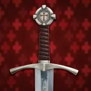 The Accolade Sword of the Knights Templar - Handmade Medieval Sword & Scabbard