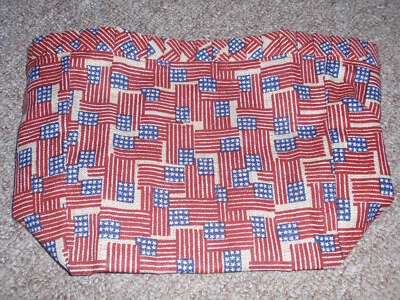 Longaberger Remembrance/Weekender Liner-Old Glory Fabric-NEW!!!
