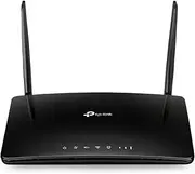 [TP-Link] AC1200 4G+ Cat6 Gigabit Router, Wireless, Dual Band, 4G/3G Network, Up to 300Mbps, SIM Slot, MU-MIMO, Full Gigabit Ports, OneMesh, Wi-Fi Router Mode, No Configuration Required (Archer MR600)