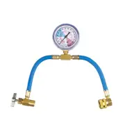 AC R134A Hose Gas Gauge Car Air Conditioning Recharge Measure Kit