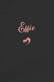 Effie: Personalized Blank Lined Journal