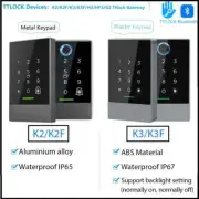 Waterproof RFID IC Bluetooth TTLOCK Keypad App Unlock Door Opener TT Lock Device
