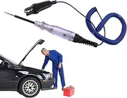Car Fuse Tester - Heavy Duty Test Light Voltage 6-24V Circuit Tester,Fuse Pen with Extended Spring Wire Probe Electric Tool for Truck