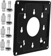 1Set Compact Mount for Mini PC Monitors Sturdy Monitor Mounting Bracket Sleek Design for Home Office Convenient Back Mounting