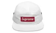 SUPREME Napped Canvas Camp Cap WHITE Hat Adjustable NEW WITH TAGS 2018 USA Made
